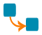Logo showing a flow diagram